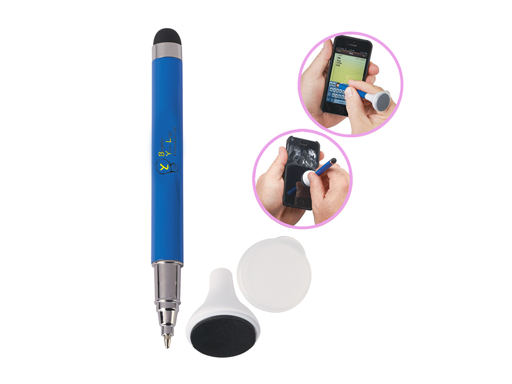 BYL170 Stylus Pen With Screen Cleaners