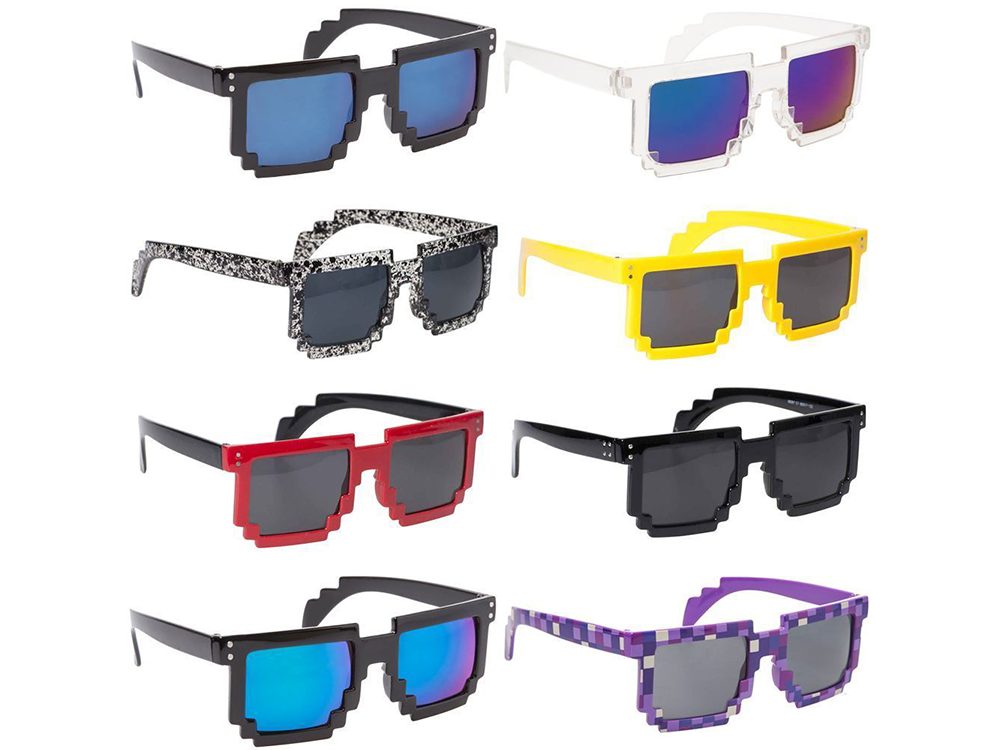 BYL208 Pixel 8-Bit Sunglasses